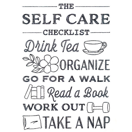 The Self Care Checklist
