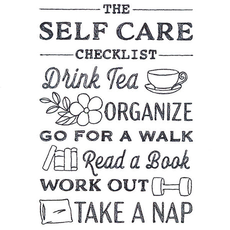 The Self Care Checklist