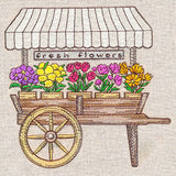 Fresh Flowers Cart