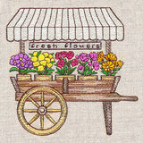 Fresh Flowers Cart