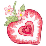 Berry Sweet Strawberry Heart