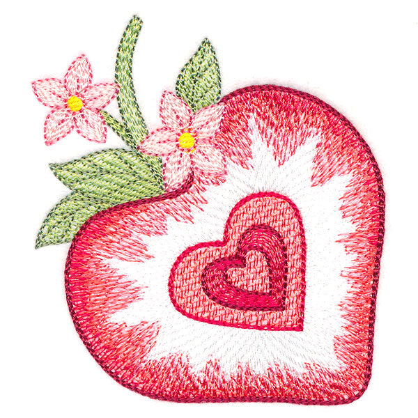 Berry Sweet Strawberry Heart