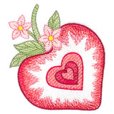 Berry Sweet Strawberry Heart