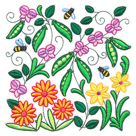 Garden Vegetable Square