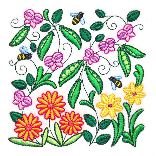 Garden Vegetable Square