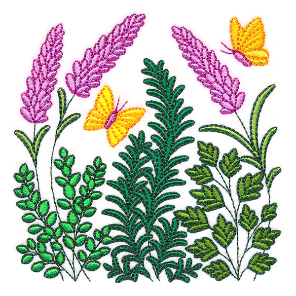 Garden Blooms Square