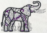 Safari Chic Elephant (Blackwork)