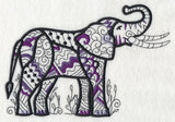 Safari Chic Elephant (Blackwork)
