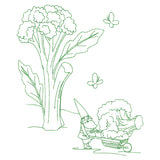 Vegetable Patch Garden Gnomes - Broccoli
