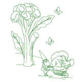 Vegetable Patch Garden Gnomes - Broccoli