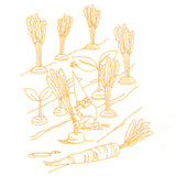 Vegetable Patch Garden Gnomes - Carrots