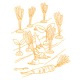 Vegetable Patch Garden Gnomes - Carrots