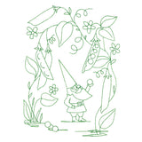 Vegetable Patch Garden Gnomes - Peas