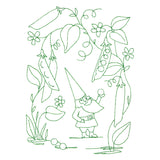 Vegetable Patch Garden Gnomes - Peas