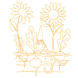 Vegetable Patch Garden Gnomes - Radishes