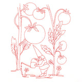 Vegetable Patch Garden Gnomes - Tomatoes