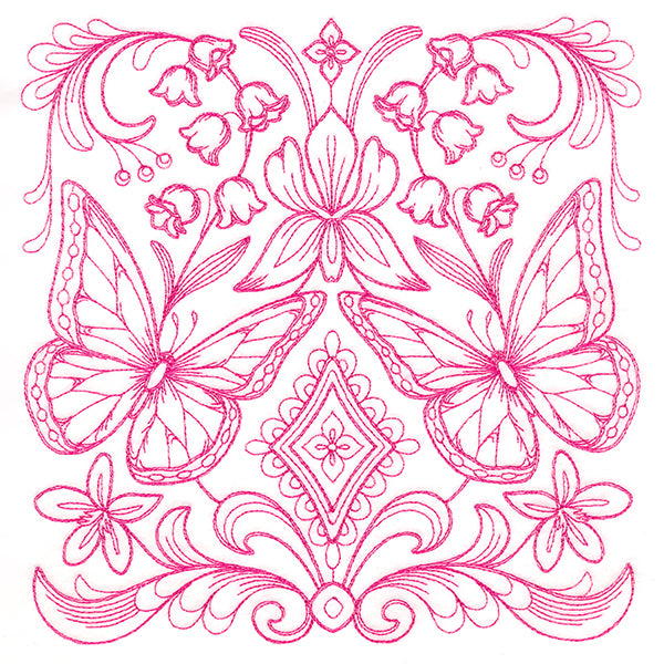 Fluttering Butterfly Crest