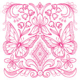 Fluttering Butterfly Crest