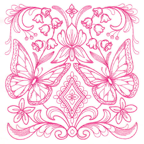 Fluttering Butterfly Crest