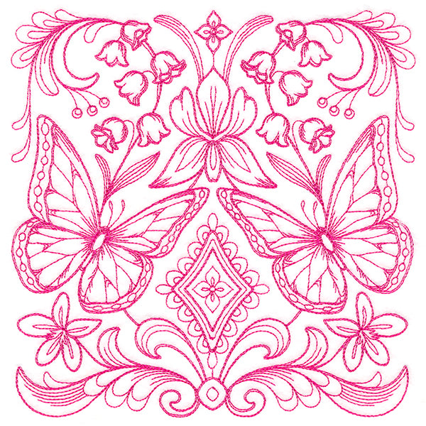 Fluttering Butterfly Crest