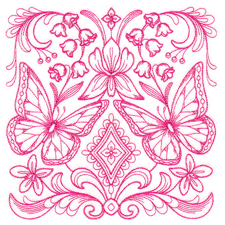 Fluttering Butterfly Crest