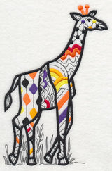 Safari Chic Giraffe (Blackwork)