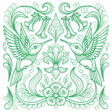 Sweet Hummingbird Crest