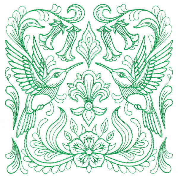 Sweet Hummingbird Crest