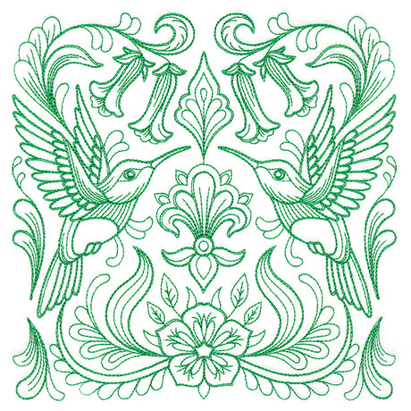 Sweet Hummingbird Crest