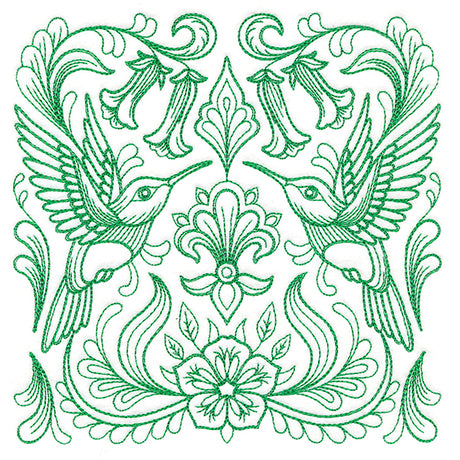 Sweet Hummingbird Crest