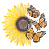 Flourish to Flutter - Sunflower & Monarch