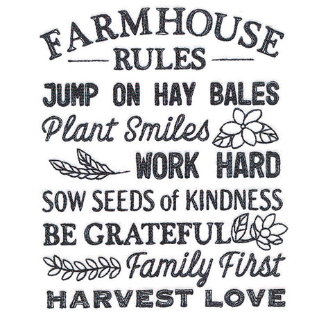 Farmhouse Rules
