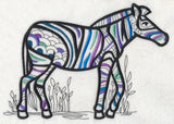 Safari Chic Zebra (Blackwork)