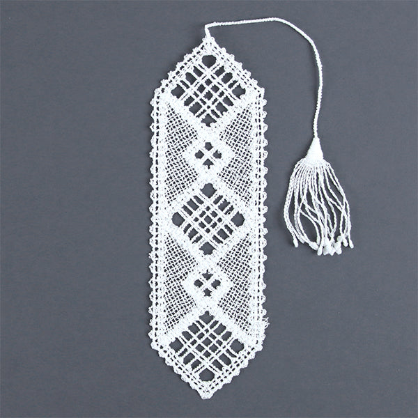 Delicate Bookmark (Battenburg Lace)
