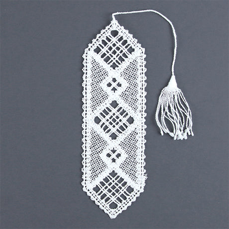 Delicate Bookmark (Battenburg Lace)
