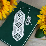 Delicate Bookmark (Battenburg Lace)