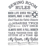 Sewing Room Rules
