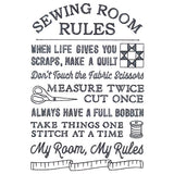 Sewing Room Rules