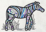 Safari Chic Zebra (Blackwork)