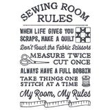 Sewing Room Rules