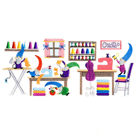 Craft Room Gnome Border