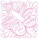 Garden Delights Sparrow Quilting Square (Double Run)