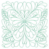 Garden Delights Butterfly Quilting Square (Double Run)