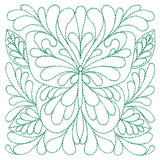 Garden Delights Butterfly Quilting Square (Double Run)