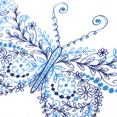 Flourishing Doodles Butterfly