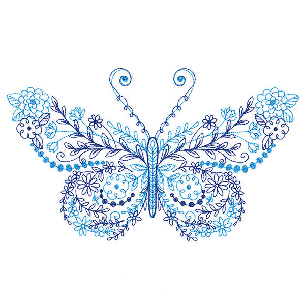 Flourishing Doodles Butterfly