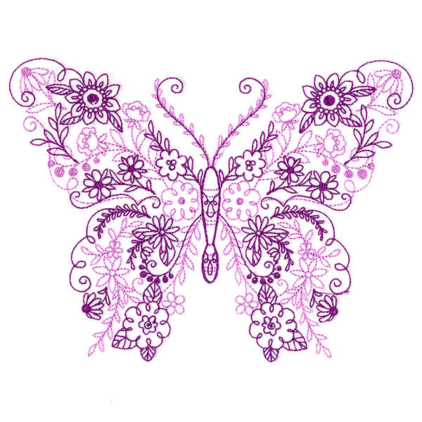 Blooming Doodles Butterfly