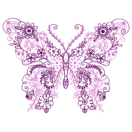 Blooming Doodles Butterfly