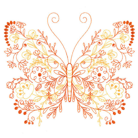 Budding Doodles Butterfly