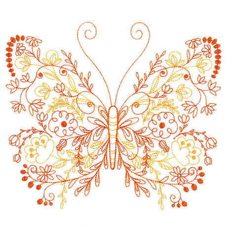 Budding Doodles Butterfly